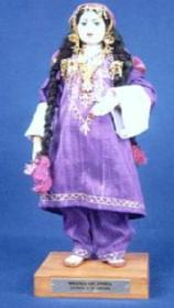 Bambole e costumi dall'India